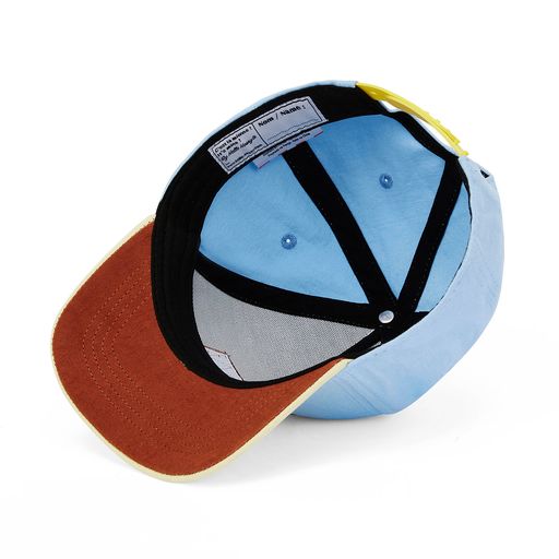 CASQUETTE KIDS HELLO HOSSY - MINI WATER BLEU & JAUNE