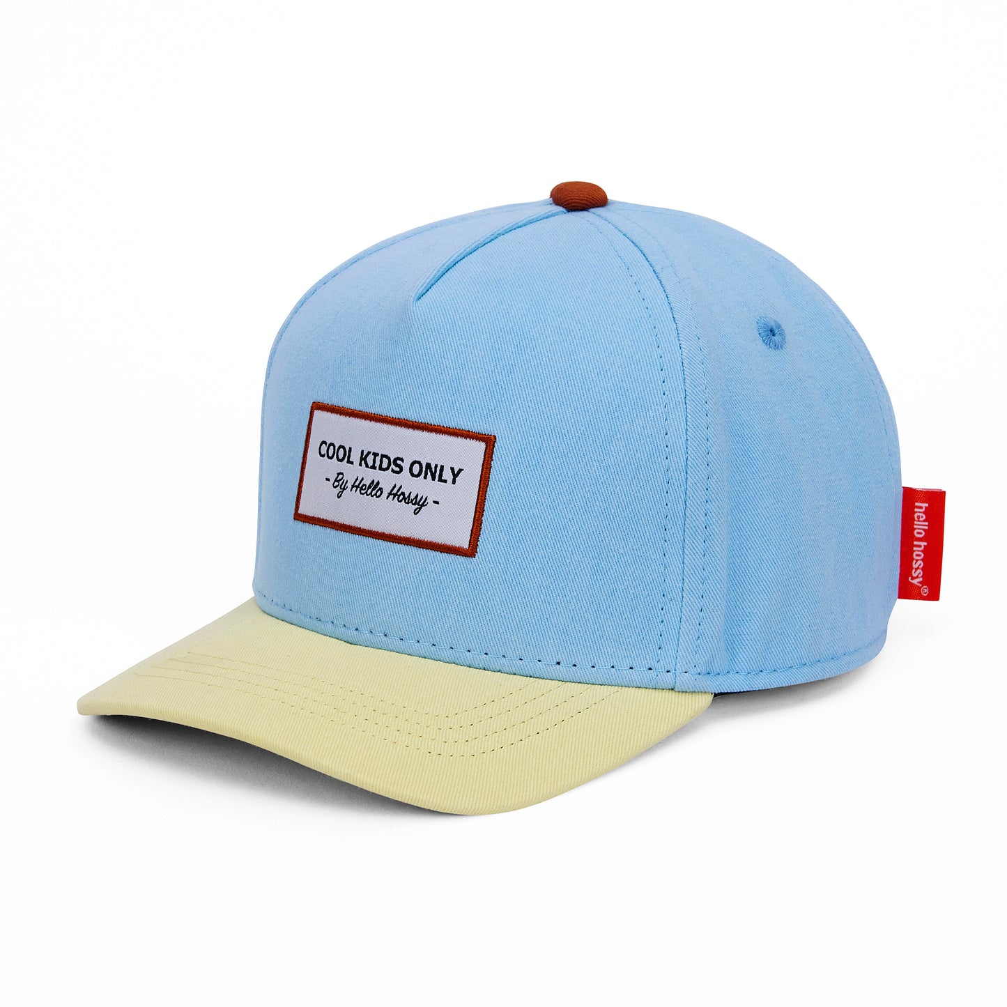 CASQUETTE KIDS HELLO HOSSY - MINI WATER BLEU & JAUNE