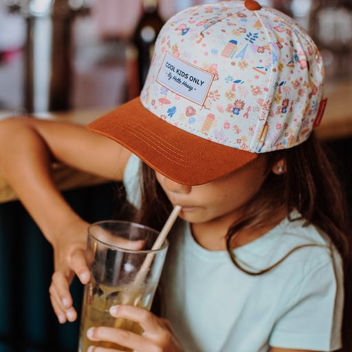 CASQUETTE KIDS HELLO HOSSY - DRIED FLOWERS IMPRIMÉ