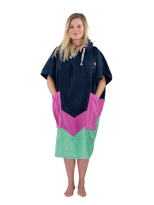 PONCHO EPONGE ALL-IN GREY BLUE PARMA