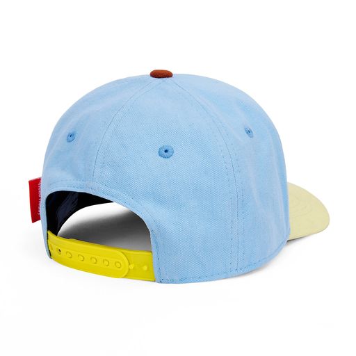 CASQUETTE KIDS HELLO HOSSY - MINI WATER BLEU & JAUNE