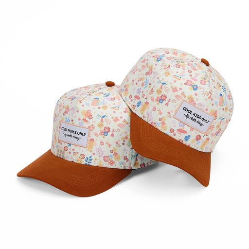 CASQUETTE KIDS HELLO HOSSY - DRIED FLOWERS IMPRIMÉ
